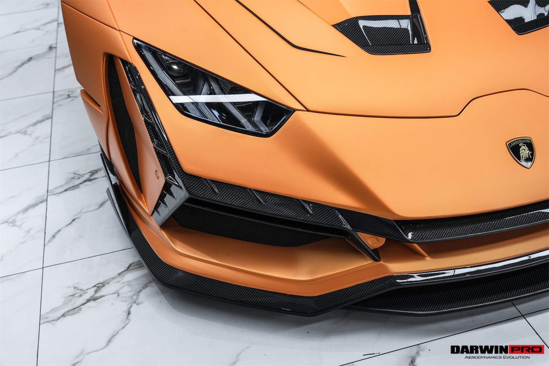 2015 - 2025 Lamborghini Huracan LP610 & LP580 & EVO & Tecnica BKSSII Style Front Bumper